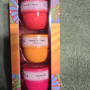 Madrid Muse, Valencia Vibes, Marbella Body Butter Set
